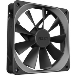 "PC Case Fan NZXT Aer F 120x120x26mm, 22-31dB, 41-63 CFM (RF-AF120-B1)
Dimensions : Aer F120: 120 x 120 x 26mm
Material(s) : Plastic, Rubber
Fan Speed : Aer F120: 500~1,500 +/- 200 RPM
Fan Airflow : Aer F120: 21.01~63.02 CFM
Fan Air Pressure : Aer F1