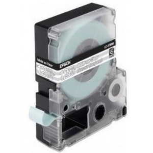 Tape Cartridge EPSON 12mm/9m LK4TWN Clear White/Clear, C53S654013  