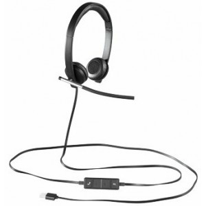 Headset Logitech H650E, Mic, Stereo, USB, P/N 981-000519 