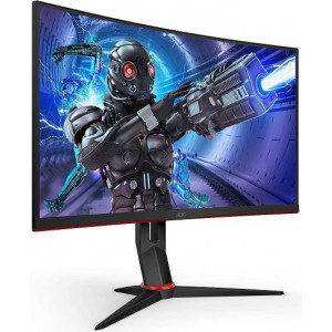 27.0" AOC VA LED C27G2ZE/BK Curved Black (0.5ms, 3000:1, 300cd, 1920x1080, 178°/178°, Refresh Rate 240Hz, Curvature 1800R, AMD FreeSync Premium, sRGB coverage 120, HDMI2.0x2, DisplayPort, Audio Line-out, Heigh Adjustment, VESA)