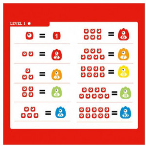 HAPE-MONSTER MATH SCALE E0511A