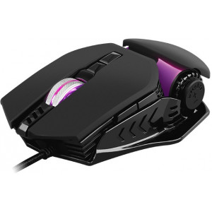 Gaming Mouse SVEN RX-G815, Optical, 500-8000 dpi, 6 buttons, Soft Touch, Backlight, Black, USB