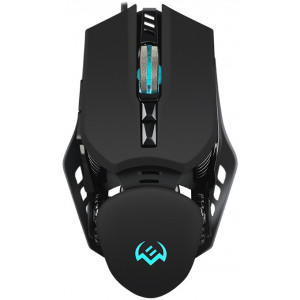 Gaming Mouse SVEN RX-G815, Optical, 500-8000 dpi, 6 buttons, Soft Touch, Backlight, Black, USB