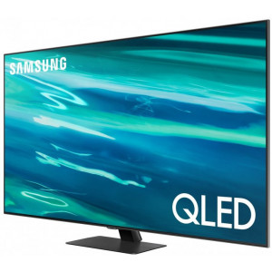 Телевизор 55" LED Samsung QE55Q80AAUXUA, Black