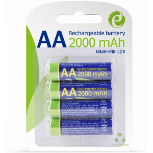 AA 2000mAh, Blister*4, Energenie, Ni-MH, EG-BA-AA20R4-01