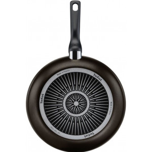 Frypan Tefal C3840653, D28 cm, XL Intense, thermospot, Titanium 2Х, black