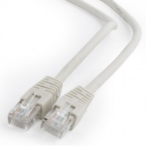 Patch Cord Cat.6U  5m  Grey, PP6U-5M, Cablexpert, Stranded Unshielded