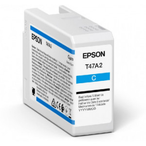 Ink Cartridge Epson T47A2 UltraChrome PRO 10 INK, for SC-P900, Cyan, C13T47A200