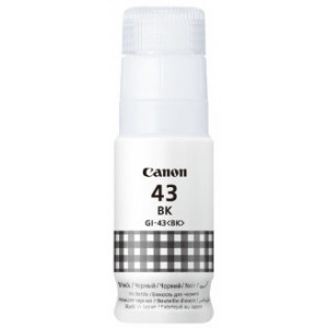 Ink Bottle Canon INK GI-43 BK, Black, 60ml for Canon Pixma G640/540, 3700 pages.