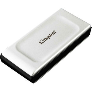 M.2 External SSD 500GB  Kingston XS2000, USB 3.2 Gen 2x2, IP55, Sequential Read/Write: up to 2000 MB/s, Includes Rubber Sleeve and USB-C cable, Light, portable and compact