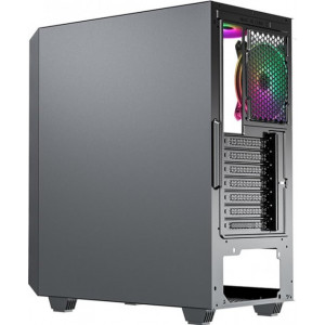 Case ATX GAMEMAX Revolt, w/o PSU, 4x120mm ARGB fans. ARGB HUB, TG, Dust Filter, USB 3.0, Black