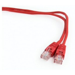 UTP Cat.5e Patch cord, 0.25m, Red