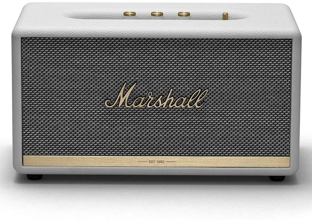 marshall portable speaker white