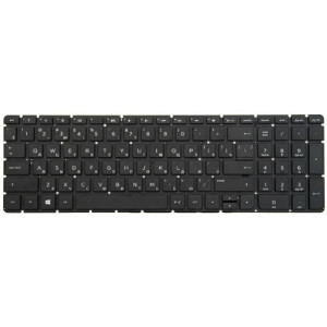 Keyboard HP Pavilion 15-ac, 15-af, 15-ay, 15-ba, 17-y, 17-x, 250 G4,255 G4,250 G5,255 G5  w/o frame "ENTER"-small ENG/RU Black