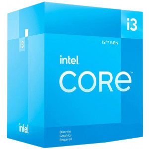 Intel® Core™ i3-12100F, S1700, 3.3-4.3GHz, 4C(4P+0Е) / 8T, 12MB L3 + 5MB L2 Cache, No Integrated GPU, 10nm 60W, Box