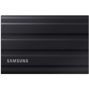 1.0TB (USB3.2/Type-C) Samsung Portable SSD T7 Shield, Black (IP65 88x59x13mm, 98g,R/W:1050/1000MB/s)