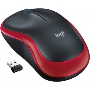 Logitech Wireless Mouse M185 Red Bluetooth Mouse