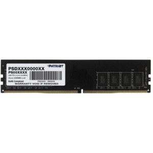 16GB DDR4-2666  PATRIOT Signature Line, PC21300, CL19, 1Rank, Single Sided Module, 1.2V