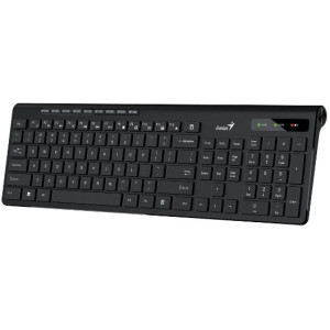 Wireless Keyboard Genius SlimStar 7230, Multimedia, Fn Keys, Chocolate keys, Battery indicator, USB