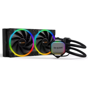 AIO Liquid Cooling be quiet! Pure Loop 2 FX 280mm (10.8-32.8dB, 2x140mm,PWM,2500RPM, ARGB, 1290g.)