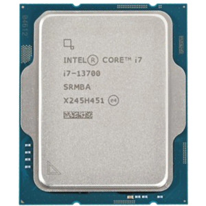 Процессор Intel Core i7-13700 2.1-5.2GHz (8P+8E/24T, 24MB,S1700,10nm, Integ. UHD Graphics 770, 65W) Tray