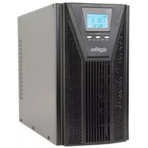 Gembird EnerGenie Online UPS, 2000 VA / 1800W, pure sine wave, USB, LCD, input IEC C14, outputs: 2x Schuko sockets + 3x IEC sockets