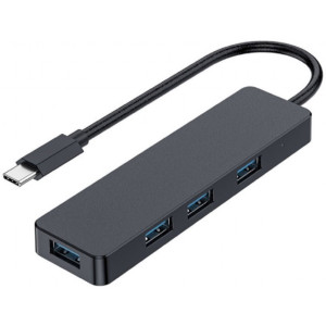 USB  3.0 Hub 4-port Output: 1*USB3.0; 3*USB2.0, Gembird UHB-U3P4-01, Silver