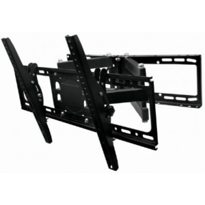 Wall Mount  Gembird WM-80RT-01 Black 37"-80", 60kg, VESA:up 600x400, Wall distance:58~402mm