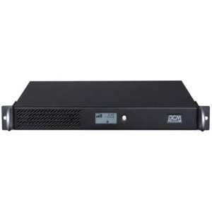 UPS PowerCom SPR-700, 700VA/560W, Tower/Rack 1U, Smart Line Int.,Sinewave, LCD, AVR, USB, 6xIEC C13