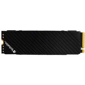 M.2 NVMe SSD 1.0TB Verbatim Vi7000G w/Heatsink, Interface: PCIe4.0 x4 / NVMe 1.4, M2 Type 2280 form factor, Sequential Read 7400 MB/s, Sequential Write 5500 MB/s, Random Read 600K IOPS, Random Write 800K IOPS, DRAM Buffer, TBW: 500TB, PS5 Compatibile, 3D 