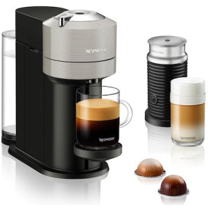 Кофеварка NESPRESSO Vertuo Next + Aeroccino 3