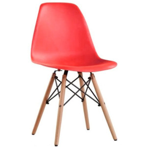 Scaun Deco Eames A-37 Red