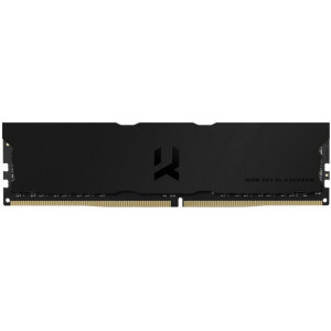 16GB DDR4-3600  GOODRAM  IRDM PRO DDR4 DEEP BLACK, PC28800, CL18, Latency 18-22-22, 1.35V, 1024x8, Aluminium BLACK heatsink