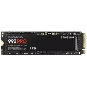 .M.2 NVMe SSD 2.0TB Samsung 990 PRO w/ Heatsink [PCIe 4.0 x4, R/W:7450/6900MB/s, 1.2PB, 3DTLC]