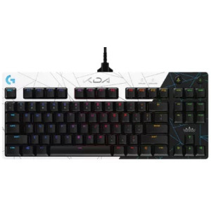 Gaming Keyboard Logitech G PRO, TKL, Mechanical, GX Blue Clicky, RGB , EN, Black, USB