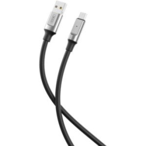 Micro-USB Cable XO, Brainded, NB251 6A, 1M, Black