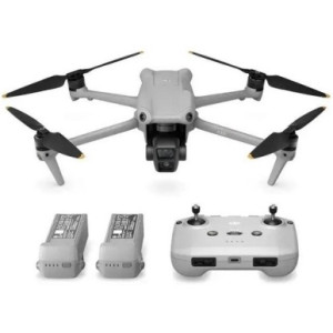 (963895) DJI Air 3 Fly More Combo - Portable Drone, DJI RC-N2, 48MP photo, 4K 100fps / FHD 200fps camera with gimbal, max. 6000m height / 75.6 kmph speed, flight time 46min, Battery 4241 mAh, 720g (3 batteries, 6 pairs propellers, charging hub, bag)