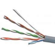 Cable FTP Cat.6, 23awg  COPPER, 305M/CTN grey color APC carton packing