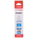 Ink Bottle Canon GI-490 C, cyan, 70ml for PIXMA G1400/G2400/G3400