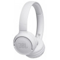 Casti JBL T500 White, On-ear