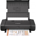 Printer Canon Pixma Mobile TR150 W/BAT Black,  A4, Print 4800x1200dpi_2pl, ESAT 9.0/5.5 ipm,64-05г/м2, OLED 1,44", Battery 330p, Cassette: 50 sheets, USB 2.0, Wi-Fi, Apple AirPrint, Ink Cartridges PGI-35: 200p, CLI-36: 260p