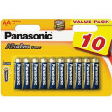 Panasonic "ALKALINE Power" AA, Blister*10, Alkaline, LR6REB/10BW 