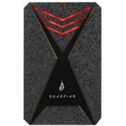 2.5" External SSD 1.0TB  Surefire GX3 Gaming SSD (by Verbatim), USB 3.2 Gen 1, Black/Red, Includes USB-C Adapter, Ultra-small and lightweight SSD, Stylish black design with a 3D surface, Nero Backup Software