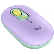 Logitech POP Mouse Wireless Mouse with Customizable Emoji, Multi-device, SilentTouch, SmartWheel, 2 Programmable buttons, Daydream/Mint