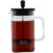 French Press Coffee Tea Maker RESTO 90504, Glass, 1 L, Akzent