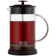 French Press Coffee Tea Maker RESTO 90502, Glass, 1 L, Akzent