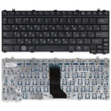 Keyboard Toshiba Satellite T130 T135 U400 U405 U500 U505 E205 Portege  A600 M800 M900 ENG/RU Black