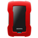 2.0TB (USB3.1) 2.5"" ADATA HD330 Anti-Shock External Hard Drive, Red (AHD330-2TU31-CRD)