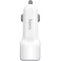 HOCO Z23 grand style dual-port car charger set Micro, White