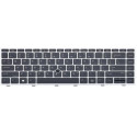 Keyboard HP EliteBook 840 745 G5 G6 Series w/backlit w/trackpoint  ENG/RU Silver Original